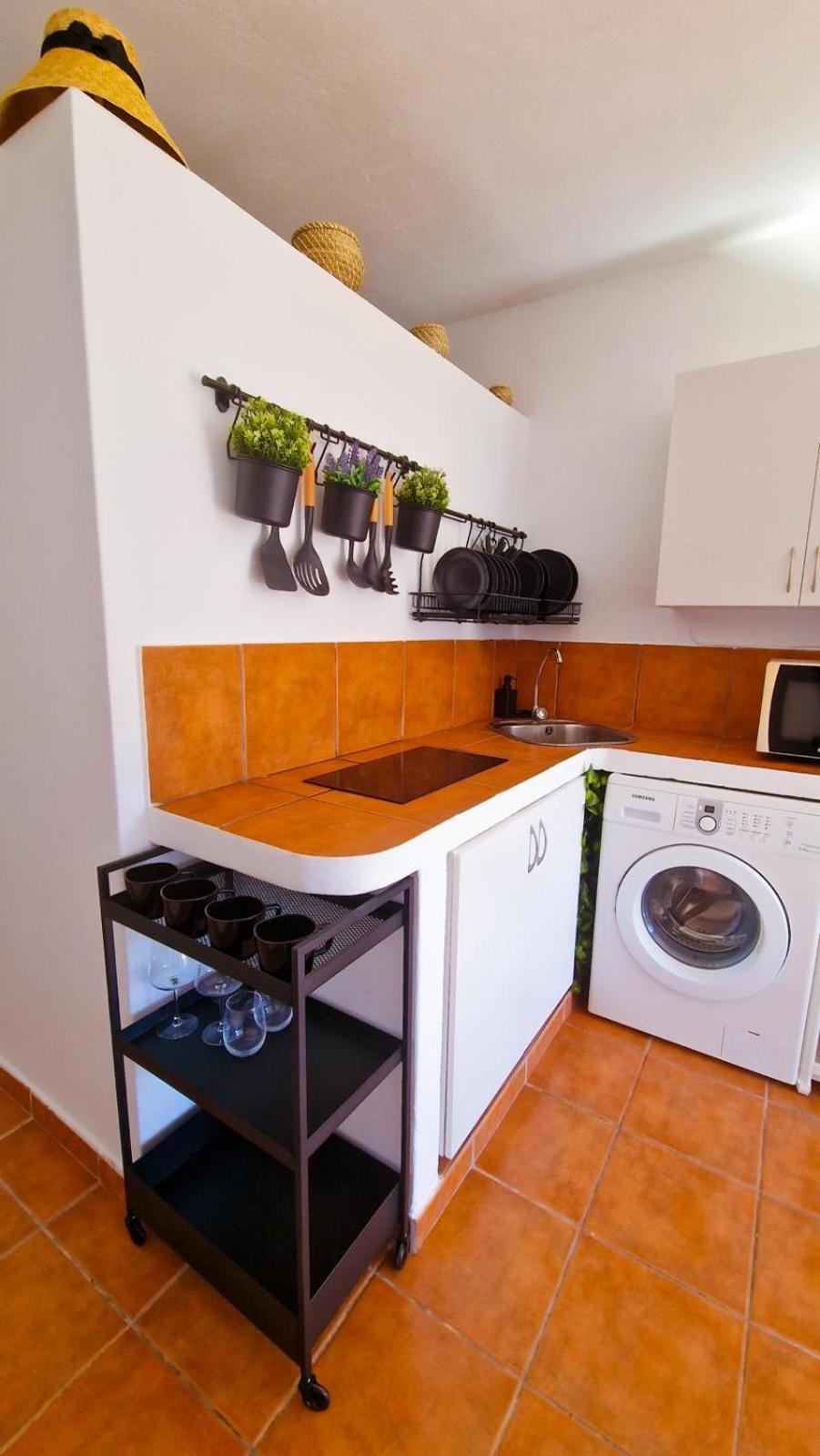 El Poniente Villa Caleta de Sebo Bagian luar foto